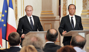 Путин обсудил ситуацию на Украине с Олландом и Кэмероном