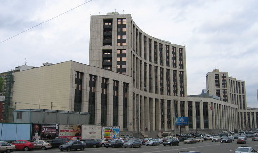 #Здание Внешэкономбанка в Москве