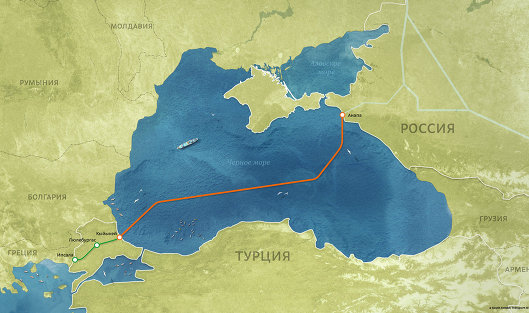 #Морской газопровод "Турецкий поток"