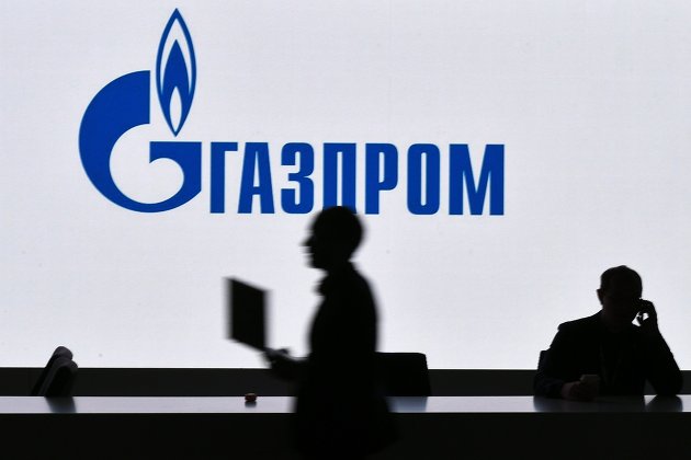 %Стенд компании "Газпром" на Российском инвестиционном форуме в Сочи