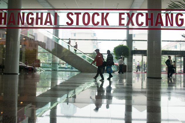 %Здание Шанхайской фондовой биржи