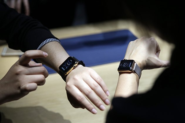 Новые цифровые часы от Apple