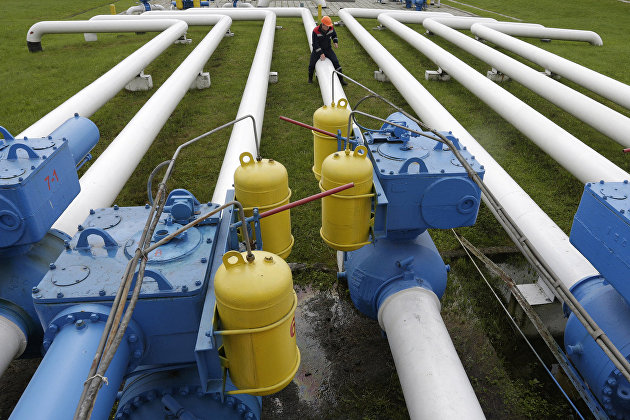 Газовое хранилище под Львовом, Украина