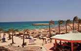 Пляж отеля Golden 5 City в Египте