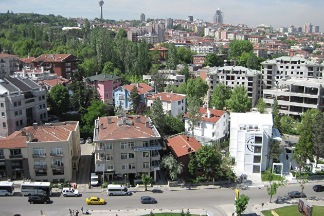 Вид на Анкару. Турция