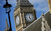 Крыша Вестминстерского дворца в Лондоне, где заседает парламент Великобритании