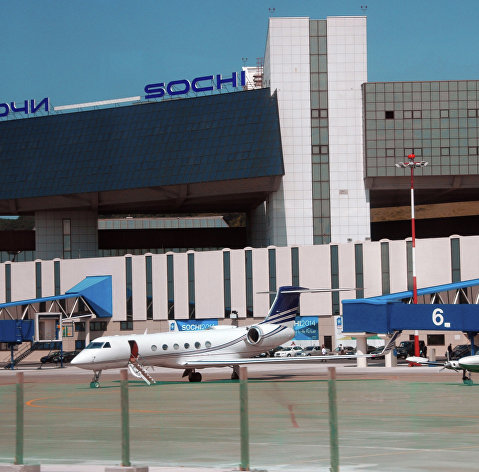 Международный аэропорт в Сочи