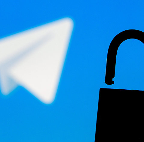 Логотип мессенджера Telegram