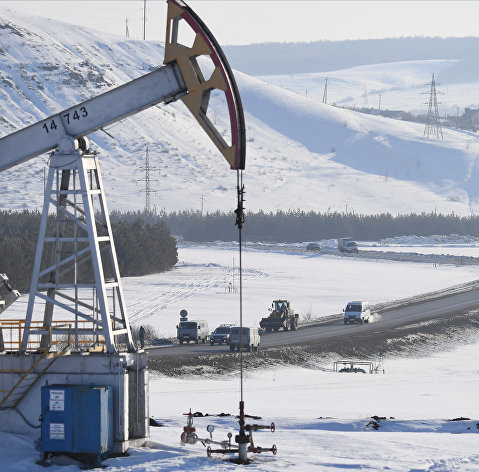 Нефтяные качалки в Татарстане