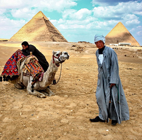Пирамиды Гизы. Каир