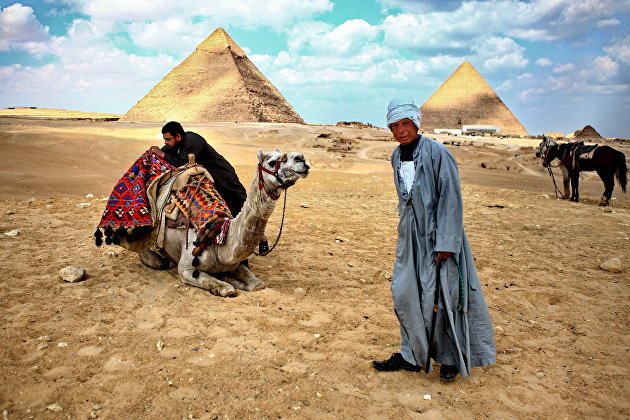 Пирамиды Гизы. Каир