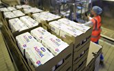 Производство молочной продукции на ООО "Данон Индустрия" в Чехове Московской области