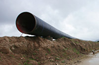 " Часть трубопровода, построенного в рамках проекта "Сахалин-2"