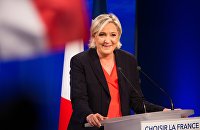 Лидер политической партии Франции "Национальный фронт" Марин Ле Пен