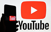 Логотип видеохостинга YouTube.