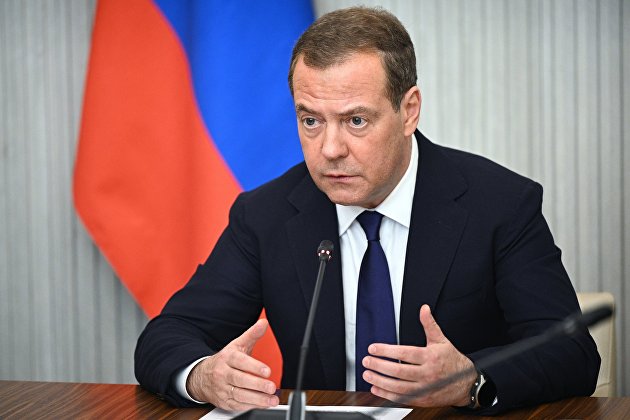 Заместитель председателя Совета безопасности России Дмитрий Медведев
