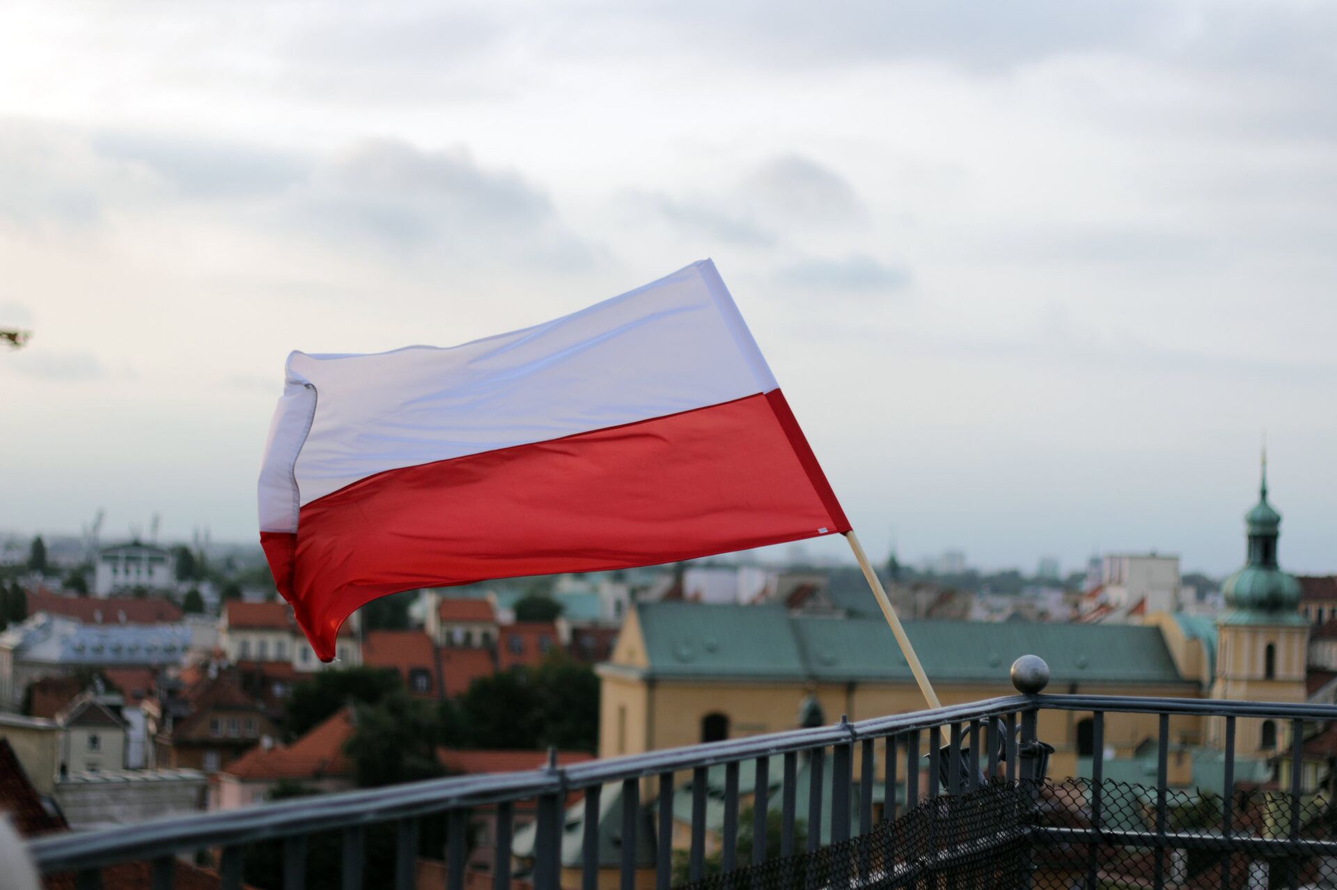 Польский флаг, Варшава - ПРАЙМ, 1920, 12.02.2024